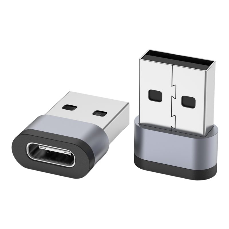 مبدل USB 2.0 AM به Type-C با تبدیل آسان
