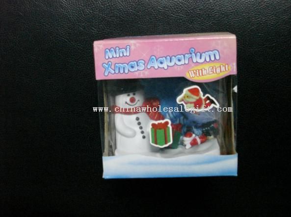 xmas mini aquarium