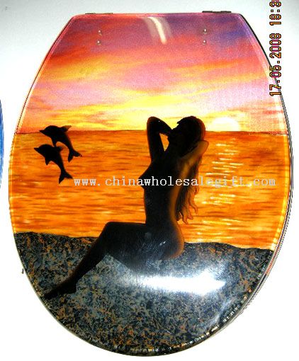polyresin toilet seat cover