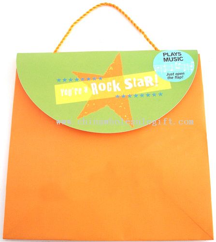 Music paper bag