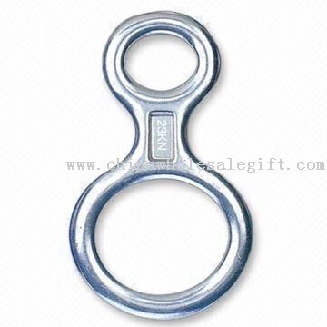 Aluminum Carabiner Keychain in Eight Shape