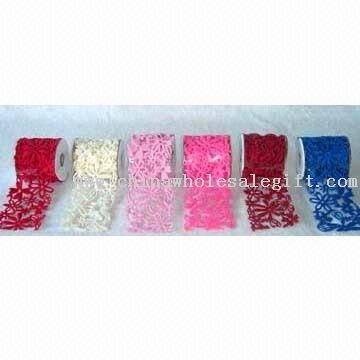 Felt Roll in Flower Design Christmas Decoration