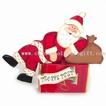 Christmas Decoration in Recumbent Santa Design