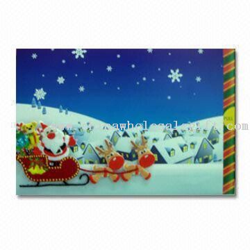 Embroidered Christmas Card
