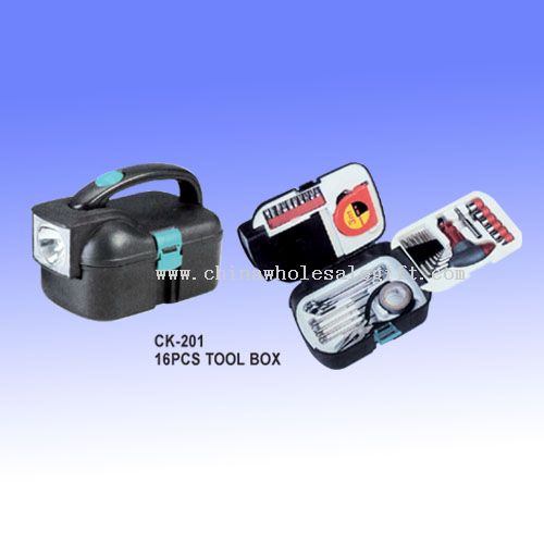 16 pcs tools box