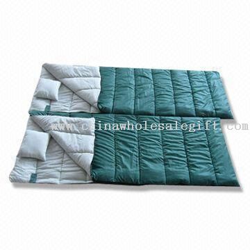 Double Sleeping Bag with Pillow