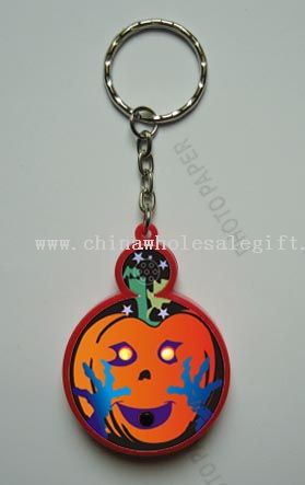 Hallowmas Pre-recorded Sound Led Keychain