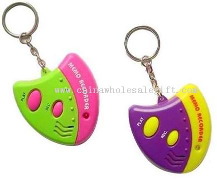 Recording Sound Keychain