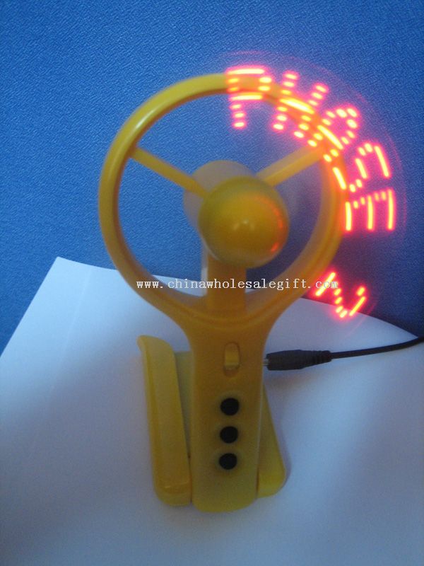 Led Programmable Message  Fan
