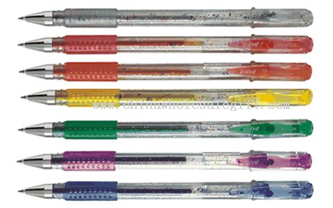glittery pen