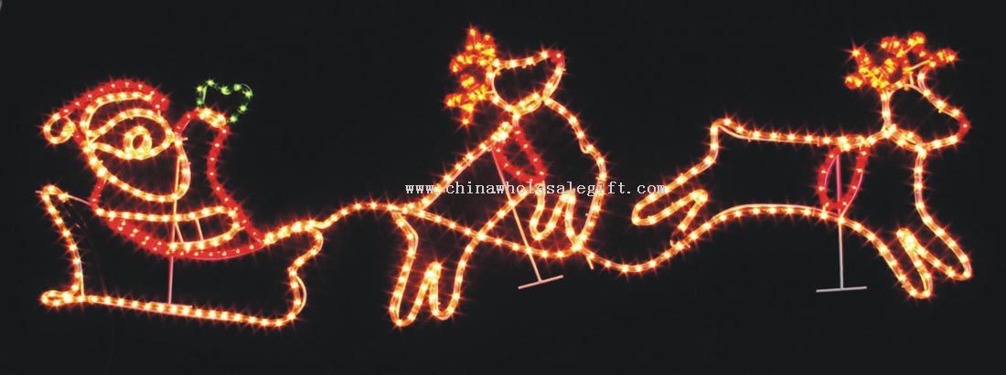 Rope Light Christmas Decoration