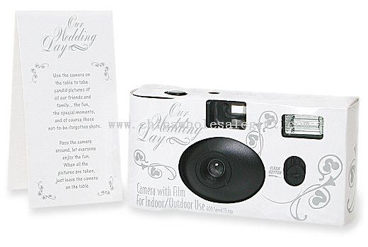 Single Use Wedding Camera With Flash
