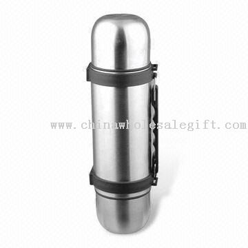Travel Vacuum Kettle/Water Bottle with Stopper and 500mL Capacity