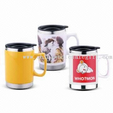 Stainless Steel/Ceramic Mugs
