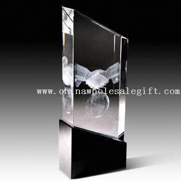 Crystal Trophy/Crystal Figurine and Craft