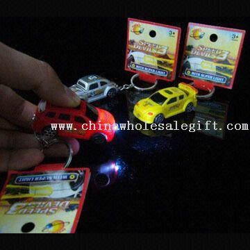 Car-shaped LED Keychain
