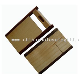 Wooden usb flash drive