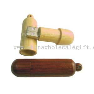 Wooden usb flash drive