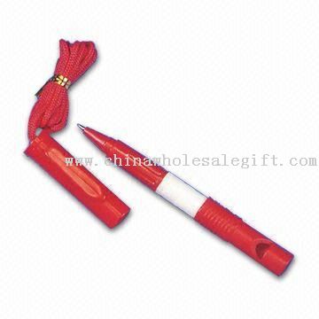 Whistle Walkpen with Logo Imprinting