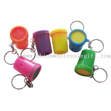 plastic whistle keychain