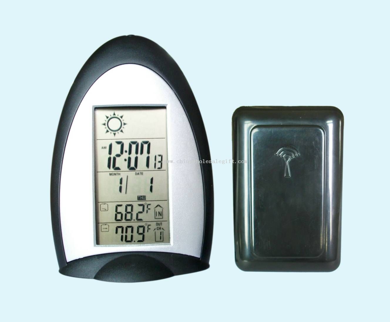Wireless Weather Station Clock