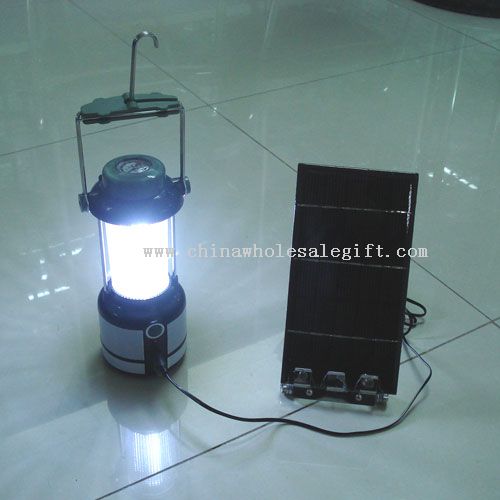Solar camping lantern