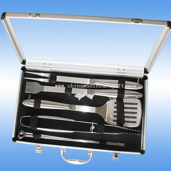 7 pcs bbq tool set
