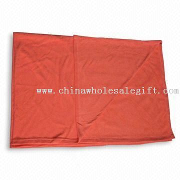 100% Polyester Fleece Airline Blanket with Anti-pilling Side