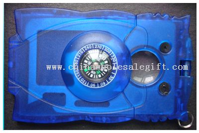 multifunction card with magnifier