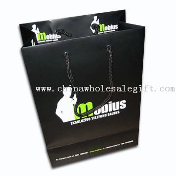 Shopping Paper Bag with Relief Printing
