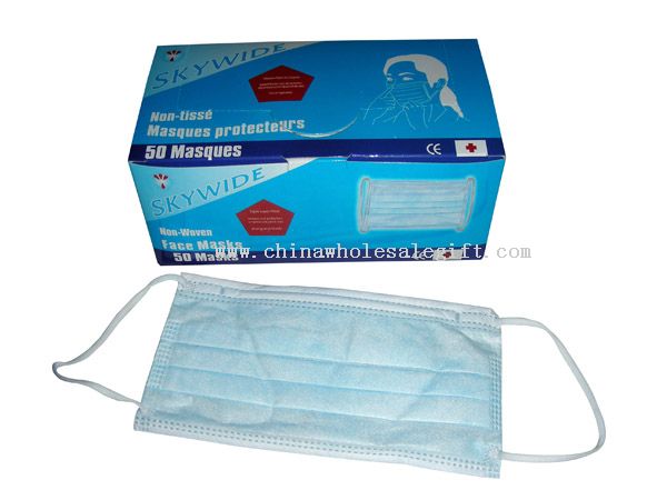 Non-woven surgical face mask