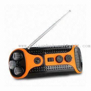 Solar Radio with LED Light