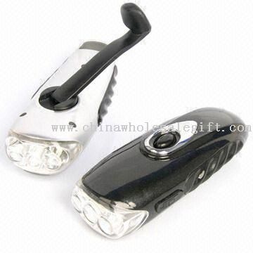 Eco-friendly LED Dynamo Mobile Phone Battery Charger