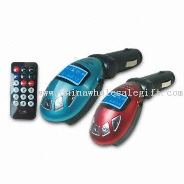 Car MP3 Player with 12 to 24V Car Charger Power Supply