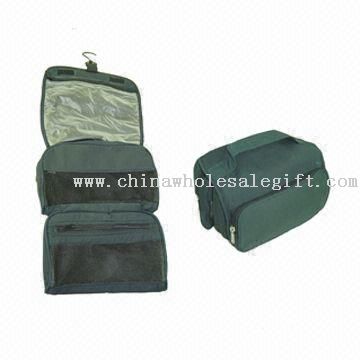 Toilet/Toiletry Bag in Tri-fold Design