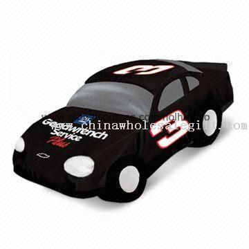 Black Plush Racing Car for Promotion Gift from Car Selling Company