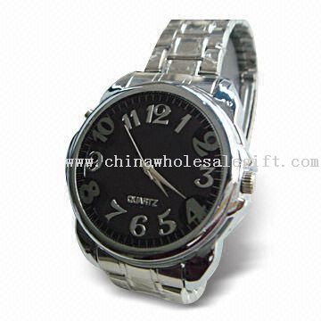 Watch Camera DVR, 300,000 Pixels Camera, 640 x 480, 4GB memory, Time & Date Stamp, Audio