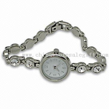 Watch with 6 Crystal Stones, Japan Movement