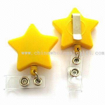 Badge Reel/Retractable Holder, Can Hold Work Cards