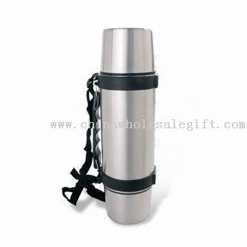 Travel Vacuum Kettle/Water Bottle with 500mL Capacity and Stopper