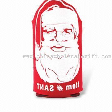 Red Can Cooler/Holder, Made of Neoprene