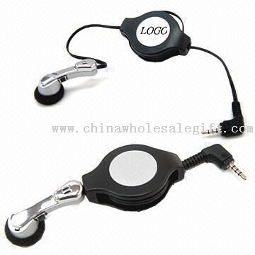 Retractable Portable Handsfree with Mini Earphone