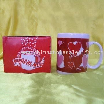 Stoneware Musical Mug