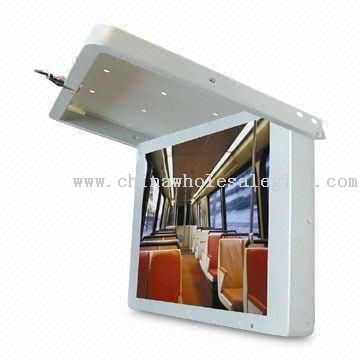 Flip Down Monitor for Bus/Car/Train