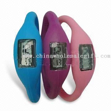 Silicone Watch, Watch Bands, Waterproof, with Long Lifetime
