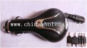 Retractable car chargers kit