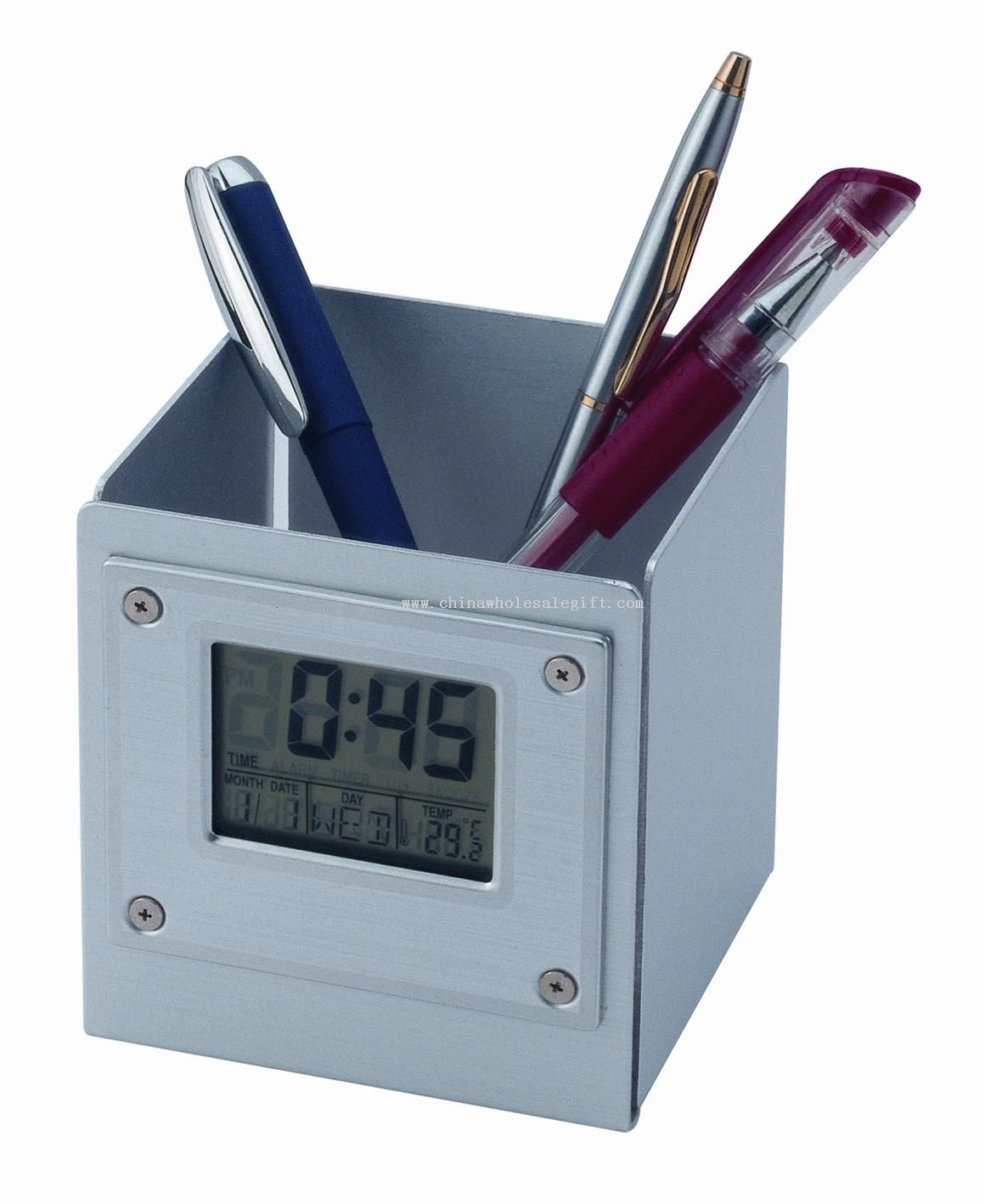 Aluminum Pen Holder Calendar