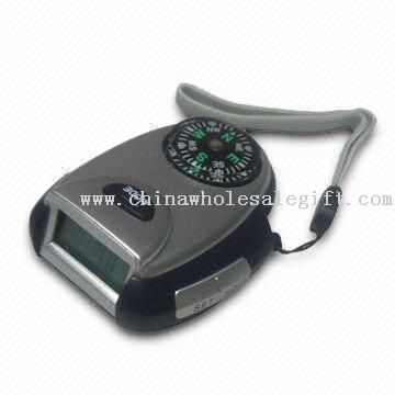 Pedometer with 1.5V Power Supply and 30 to 150kg Weight Range