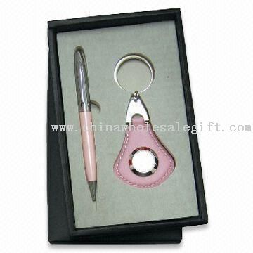 Ball Pen/Keychain Stationery Gift Set, Ashtray, Letter Opener, Knife and Wallet are Available