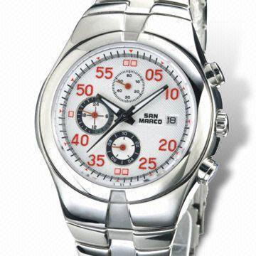 Metal Watch, with Swiss Quartz Movement